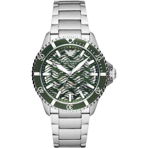 Emporio Armani Automatikuhr AR60061, Armbanduhr, Mechanische Uhr, Herrenuhr, analog