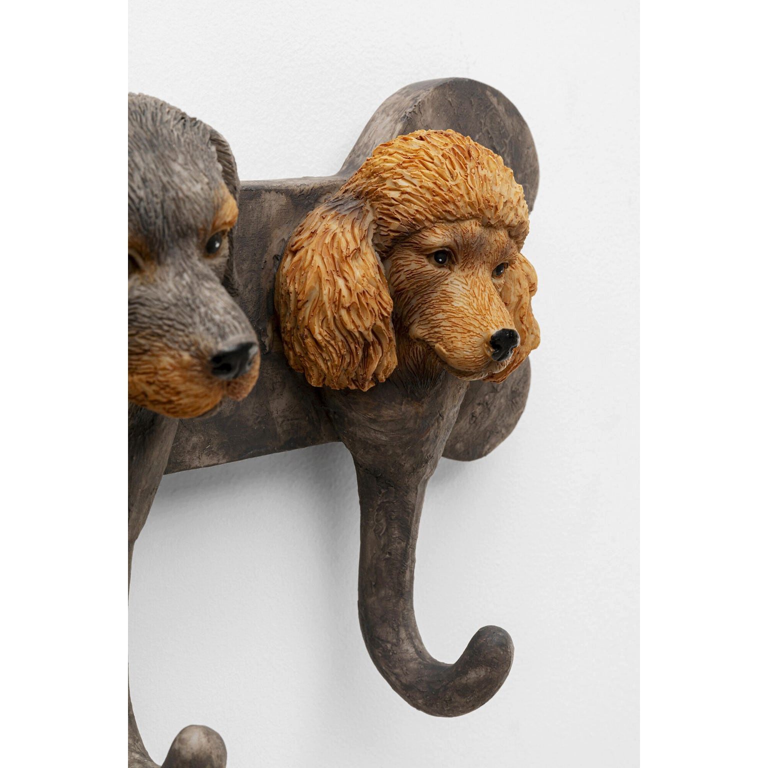 Kare Design Wandgarderobe Dog Family, mit 8 Haken