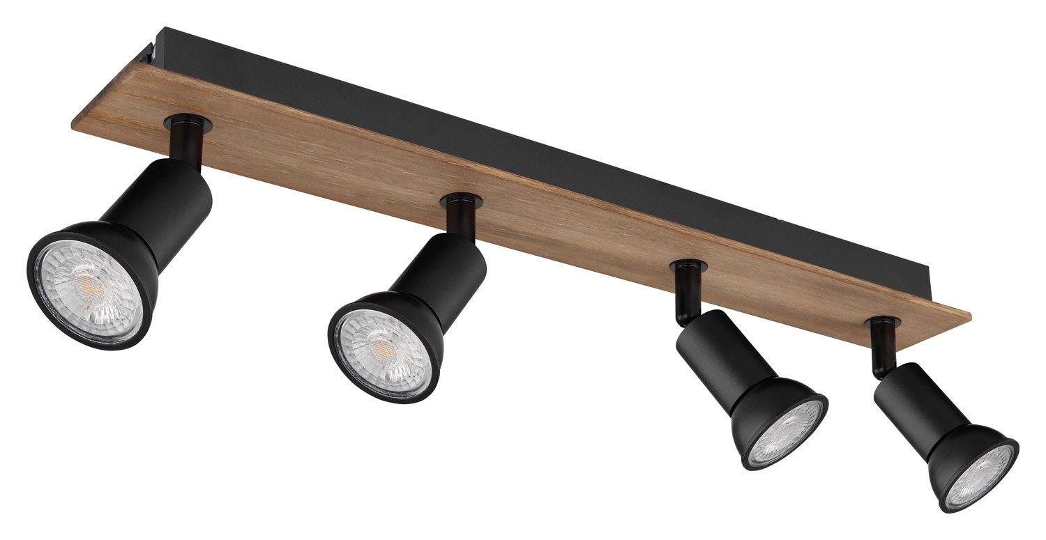 GLOBO LIGHTING Deckenstrahler DREW, Braun, Schwarz, günstig online kaufen