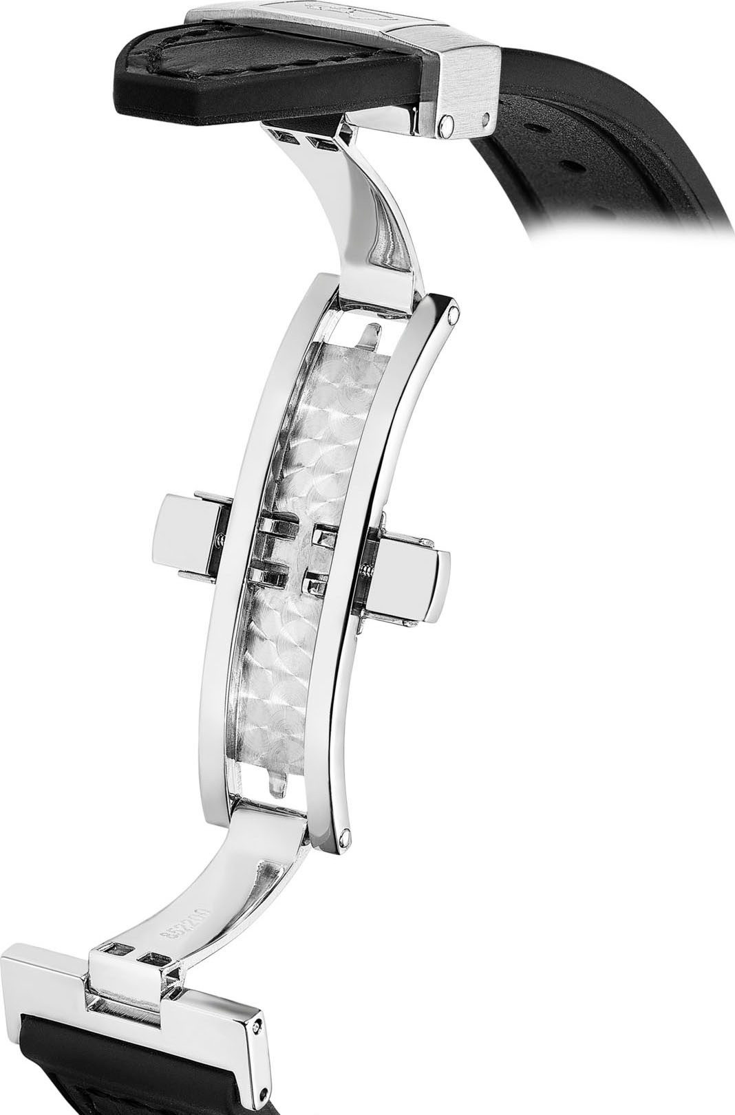 Jaguar Quarzuhr Rondcarre J1032/5, Armbanduhr, Damenuhr, Swiss Made, Lederarmband, analog, Tag,Saphirglas