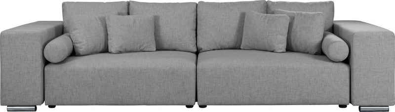 INOSIGN Big-Sofa »Aliya«, incl. Bettfunktion und Bettkasten, Breite 290 cm,incl. Zierkissen