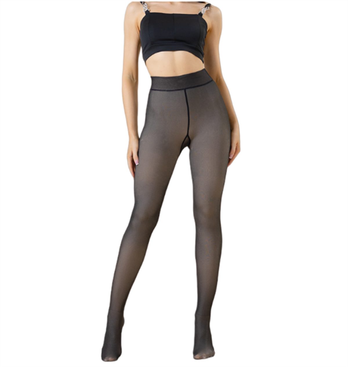 carefully selected Strumpfhose Thermo-Strumpfhose für Damen, Leggings, formende Leggings Dunkle Haut