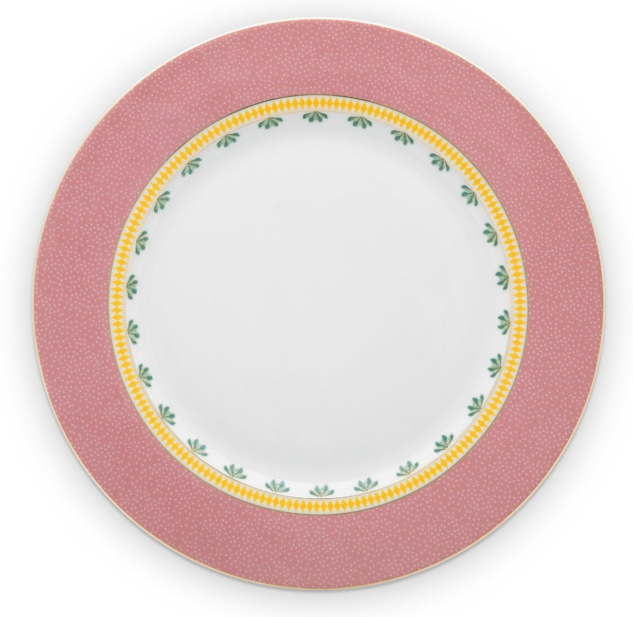 PiP Studio Speiseteller La Majorelle Pink Speiseteller 26,5 cm, Plate La Majorelle Pink 26.5cm