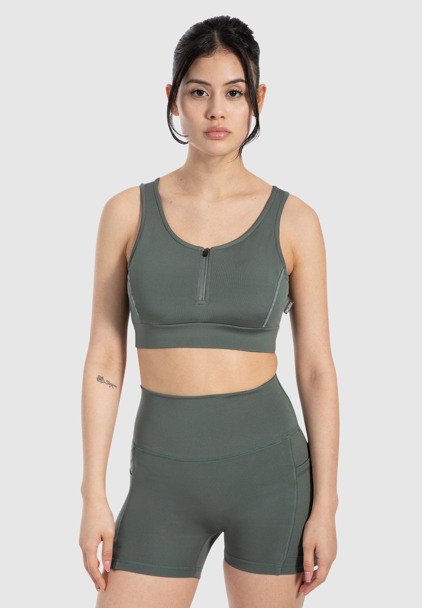 Smilodox Sport-BH Kathi, Bra mit Zip-Front, günstig online kaufen