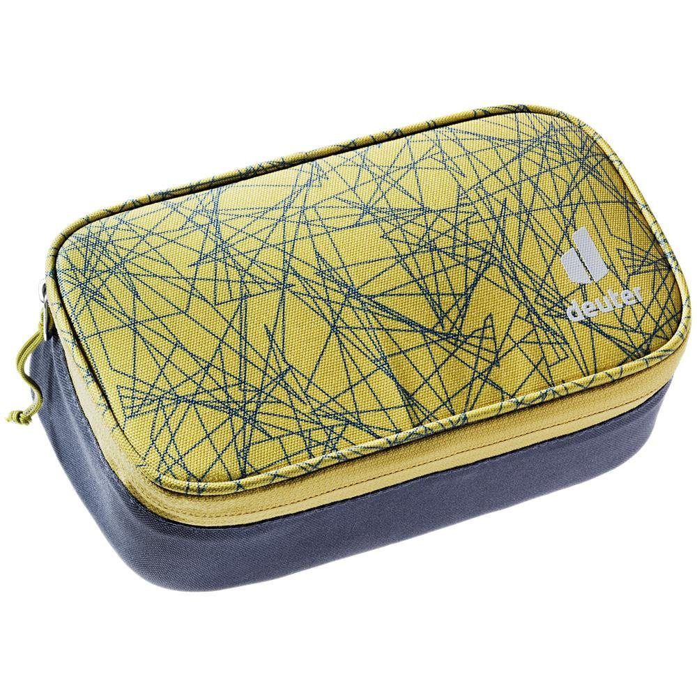 deuter Federmäppchen Pencil Case, turmeric-ink, Gelb / Blau, für Stifte, Geodreieck