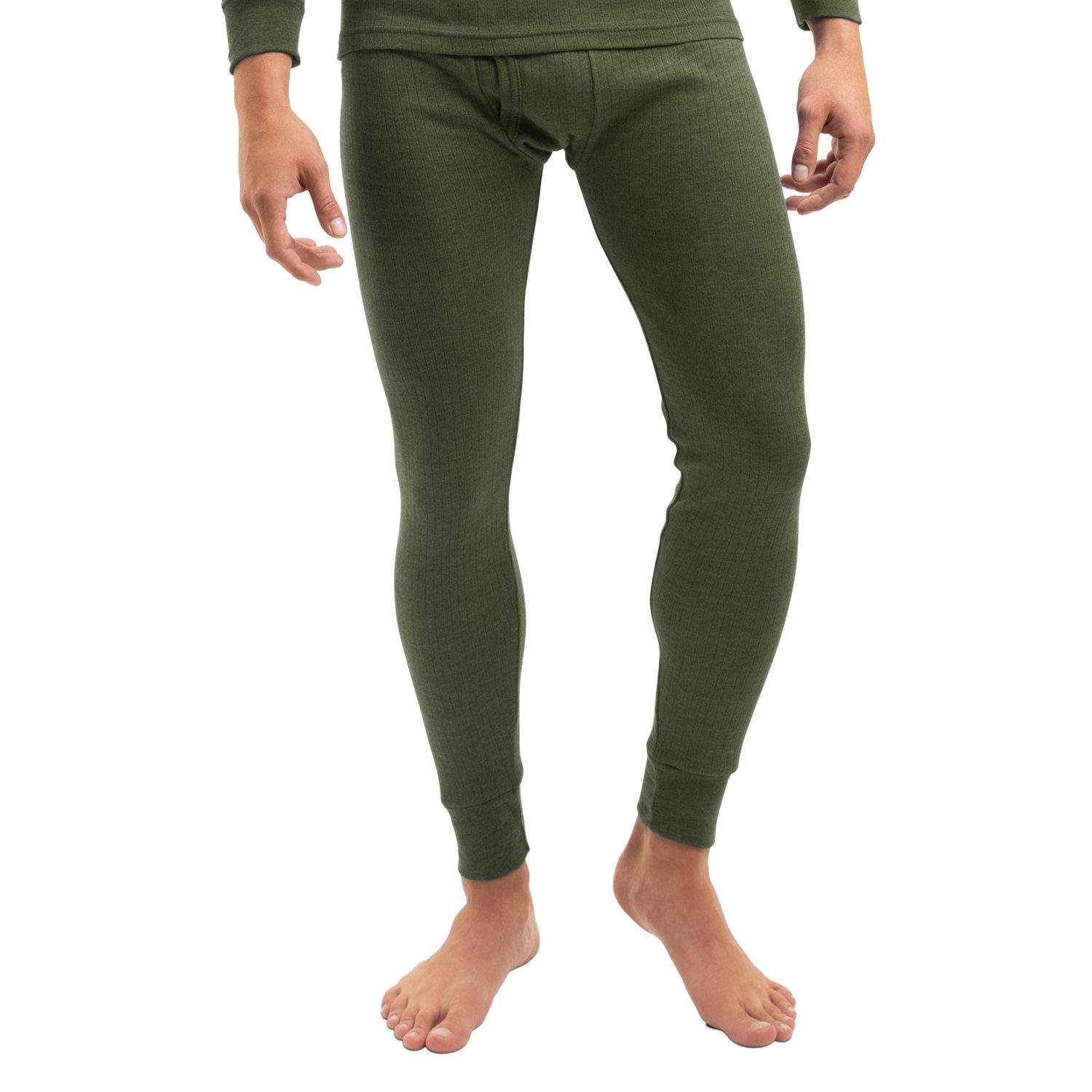 Herren Winter Thermounterhose MT Funktionshose Unterhose Olive Ski- und