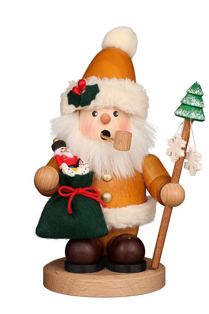 Christian Ulbricht Räuchermännchen klein " Waldmann auf Sockel" Neu 2026 Neue Serie versch. Modelle
