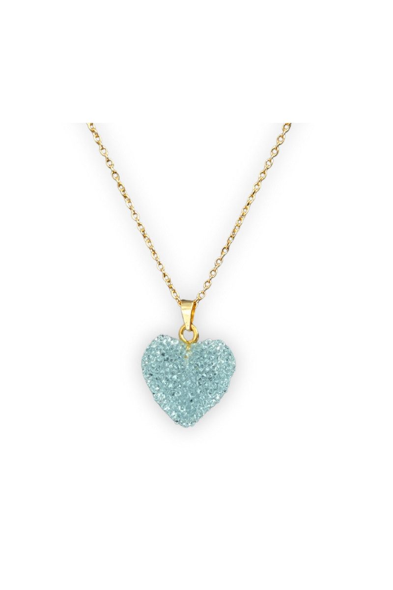VIDO jewelry & more Schmuckset Trachtenkette - SOMMERHERZ - in 5 Farben