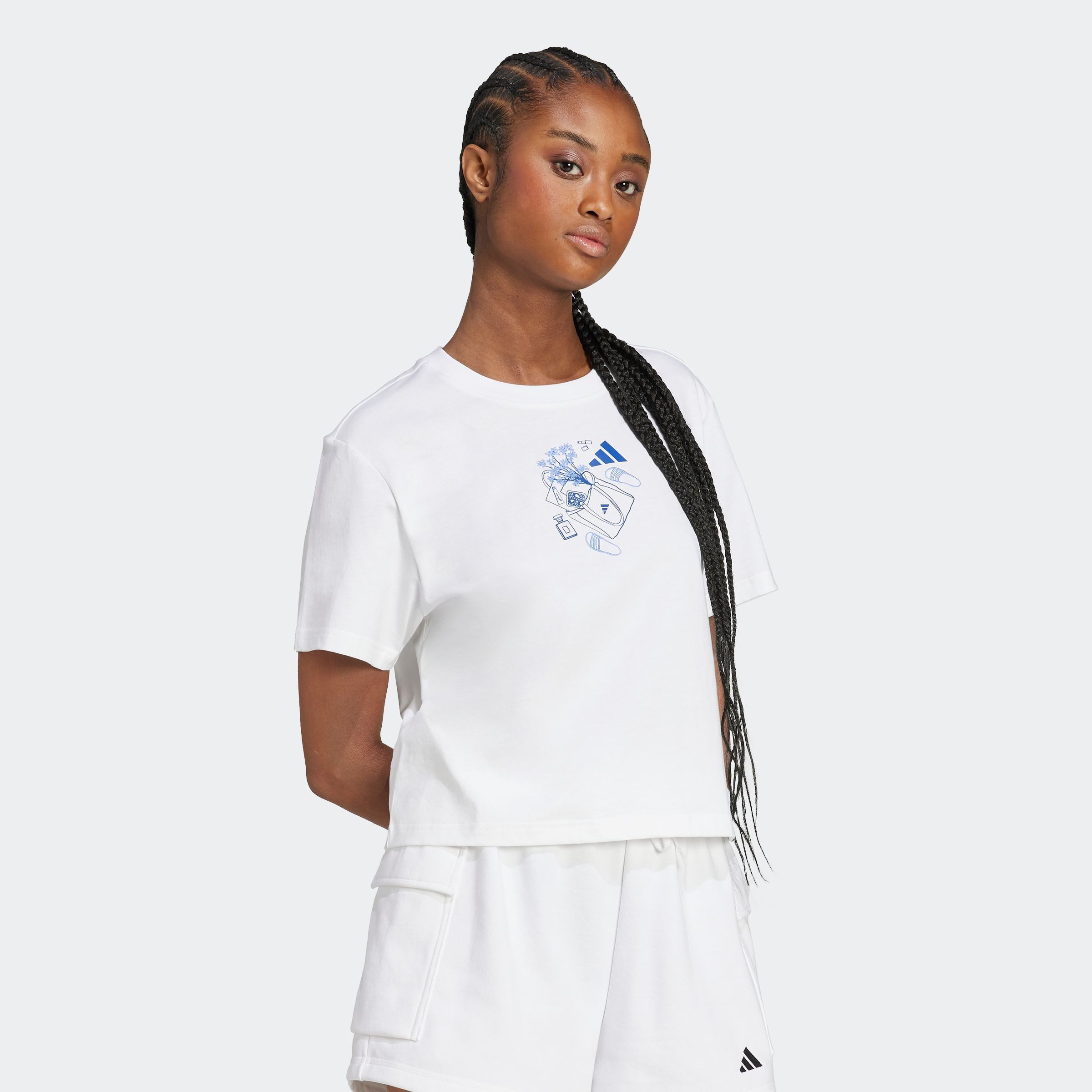 adidas Sportswear T-Shirt W MINI T sportlicher Stil, kurze Ärmel, ohne Vers günstig online kaufen