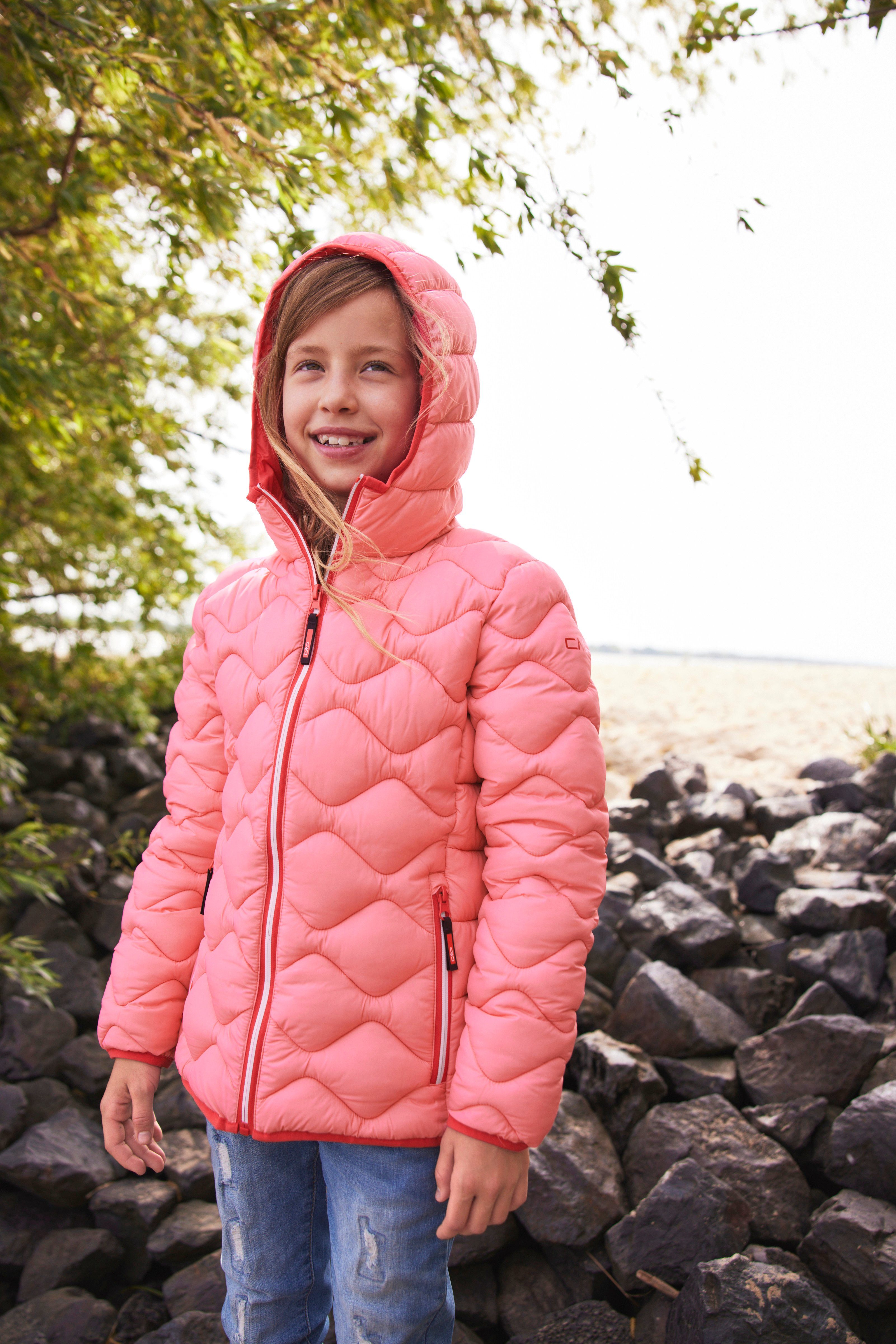 Funktionsjacke CMP für Kinder Atmungsaktiv Wärmend Schnell orange & & trocknend