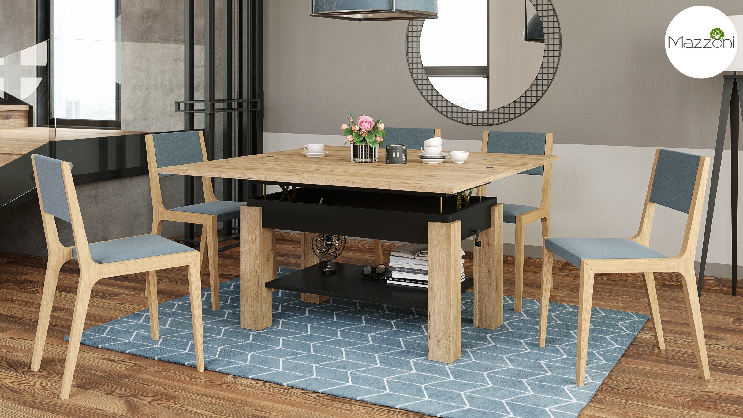 designimpex Couchtisch Design Brawo Tisch Arbeitstisch günstig online kaufen
