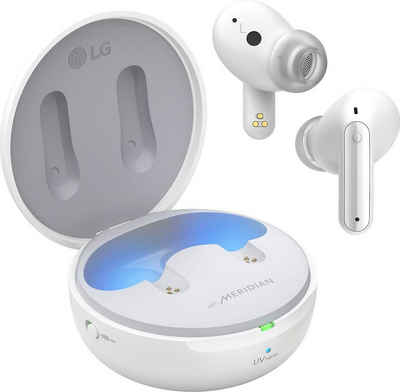 LG »TONE Free DFP9« In-Ear-Kopfhörer (Active Noise Cancelling (ANC), True Wireless, Google Assistant, Siri, Bluetooth, MERIDIAN-Sound, UVnano)
