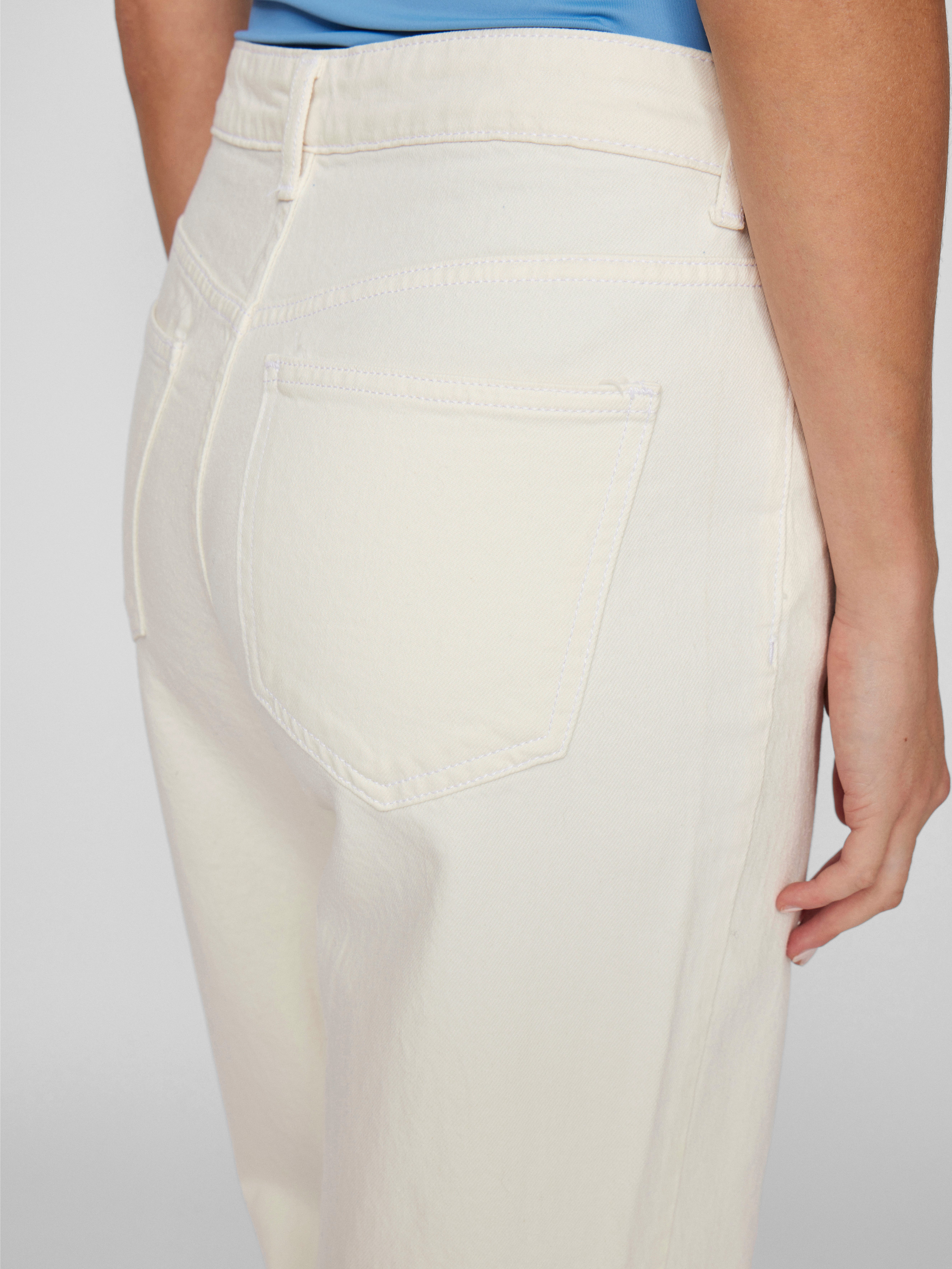 Vila High-waist-Jeans VIKELLY JAF HW STRAIGHT JEANS-NOOS Baumwollmischung