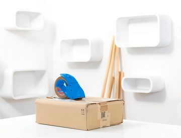 tesa Klebeband tesapack Abroller (Packung, 1-St) Packbandabroller für sicheres Verpacken - für Packband bis 48 mm