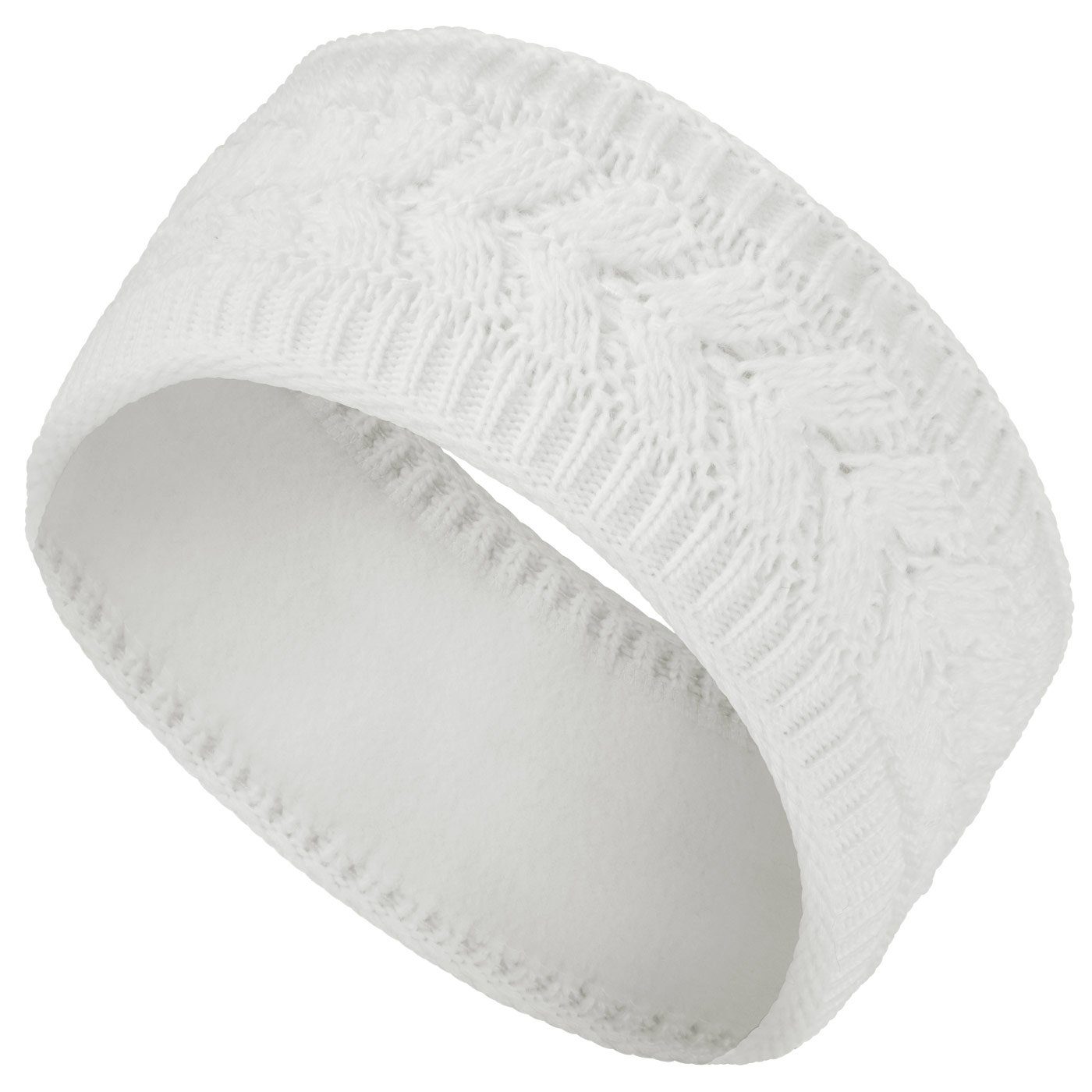 compagno Stirnband (1-St) Stirnband gefüttert Damen Ohrenschützer Band Kopfband Winter