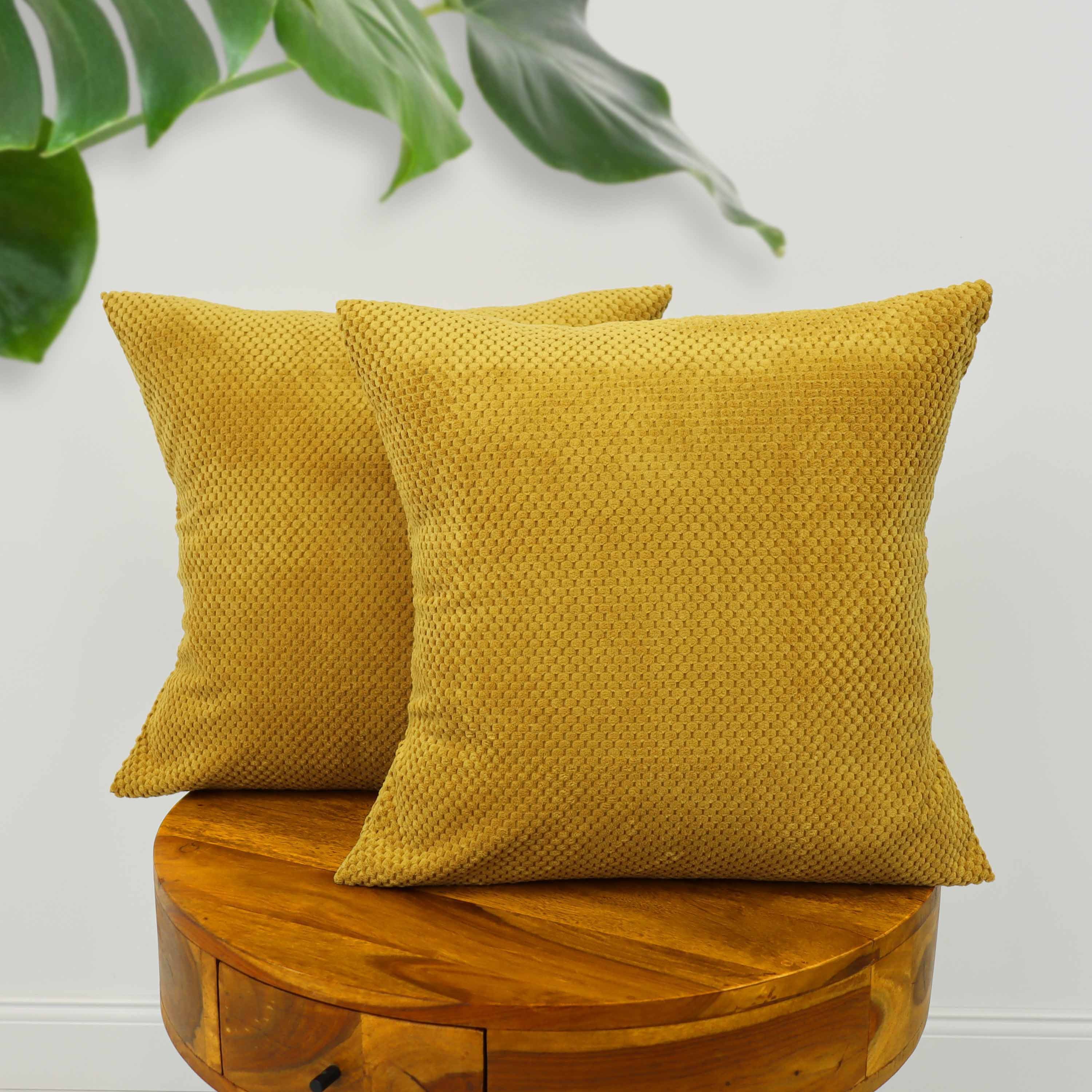 Amilian Kissenbezug Sofakissenbezüge 2er Set - Kissenbezüge für Sofa Couch Bett, (2 Stück), 40x40 cm, Hotelverschluss, weich und pflegeleicht