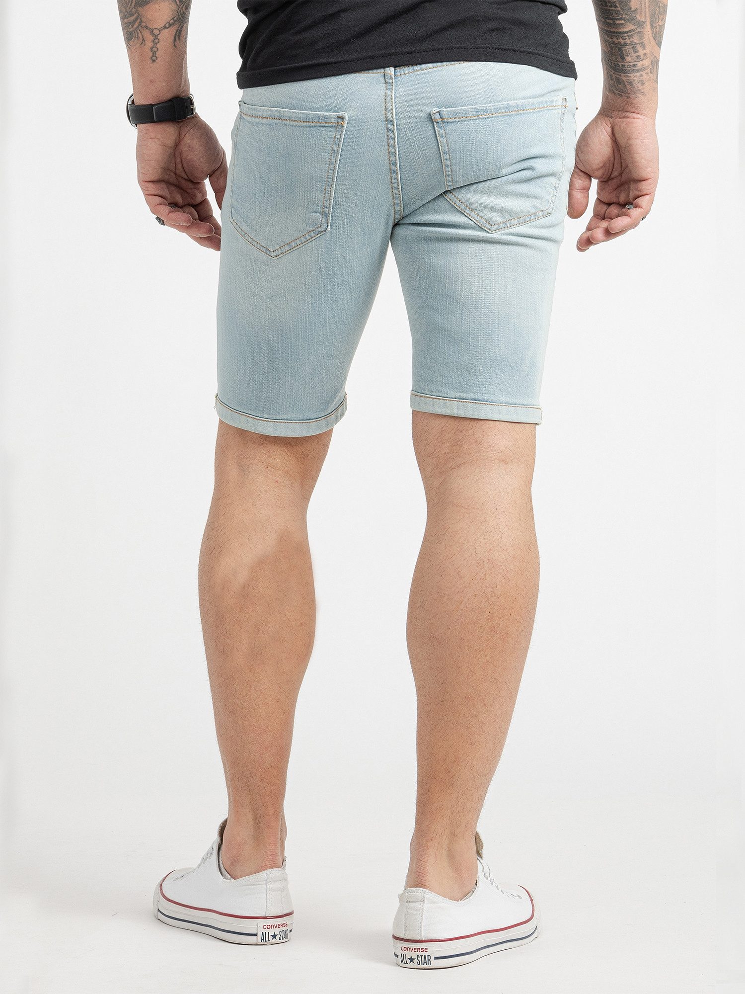 Rock Creek Jeansshorts Herren Shorts kurze Hose RC-2434