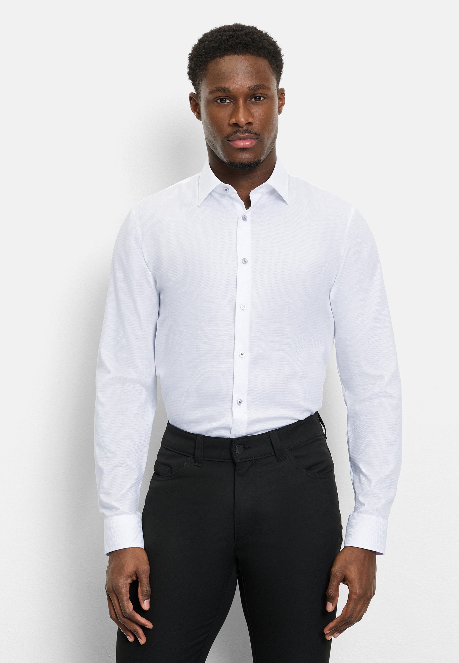 OLYMP Businesshemd OLYMP No. Six, Super Slim, Kent