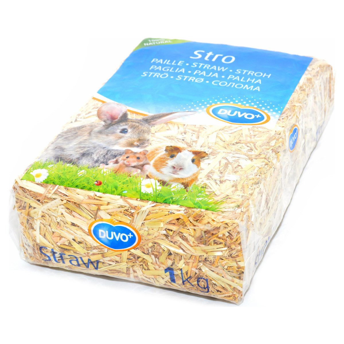 DUVO+ Kleintierstreu Stroh