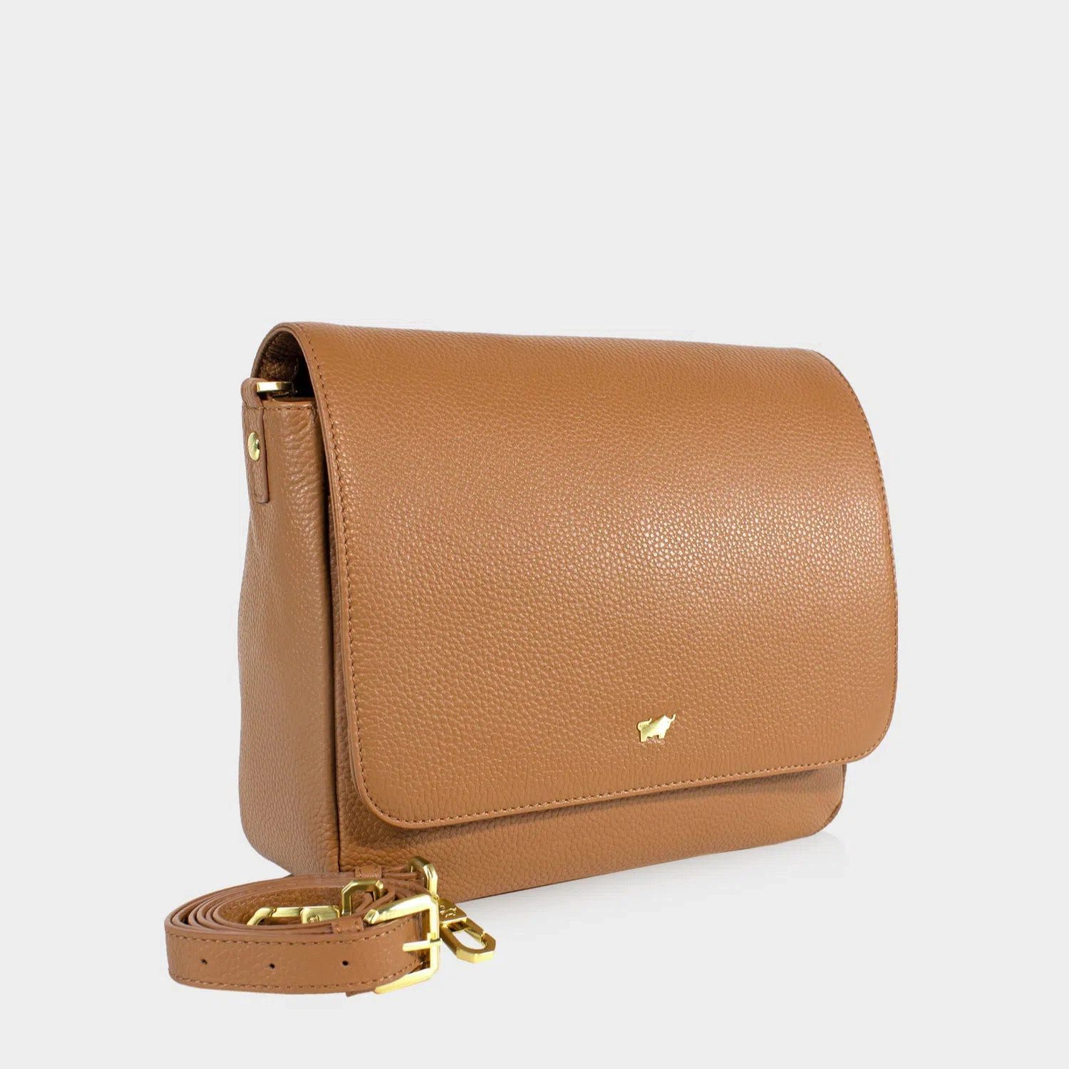 Braun Büffel Umhängetasche HANNA Umhängetasche Flap cognac