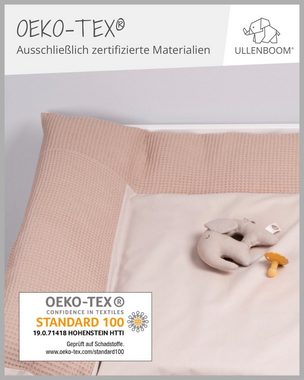 ULLENBOOM ® Wickelauflagenbezug Wickelauflagenbezug Sand/Beige, 75x85 cm, (Made in EU), Bezug mit Hotelverschluss, 100% Baumwolle