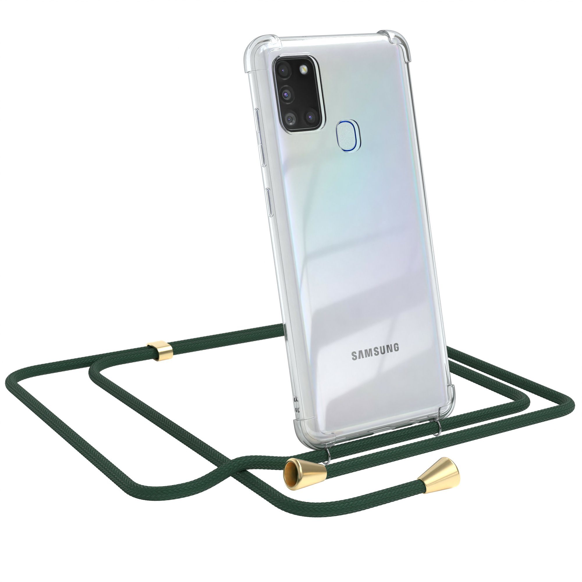 Handykette Hülle mit Kette für Samsung Galaxy A21s