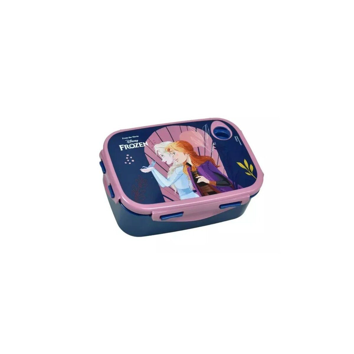 Disney Lunchbox Disney Eiskönigin Sisters Sandwichbox Lunchbox, 100% Kunststoff, (1-tlg)