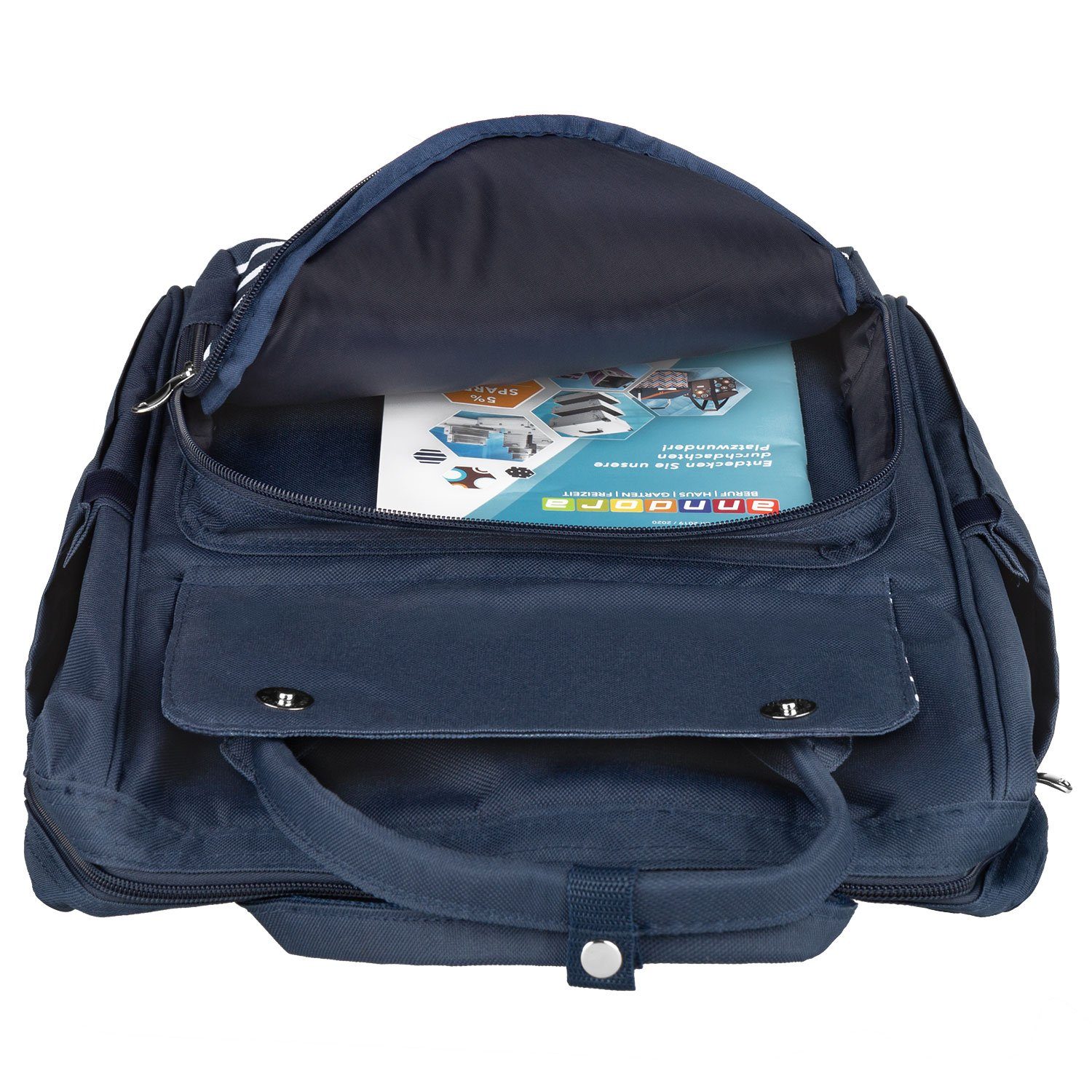 - Rucksack inkl. City Laptopfach navy anndora Polyester Farbwahl Rucksack