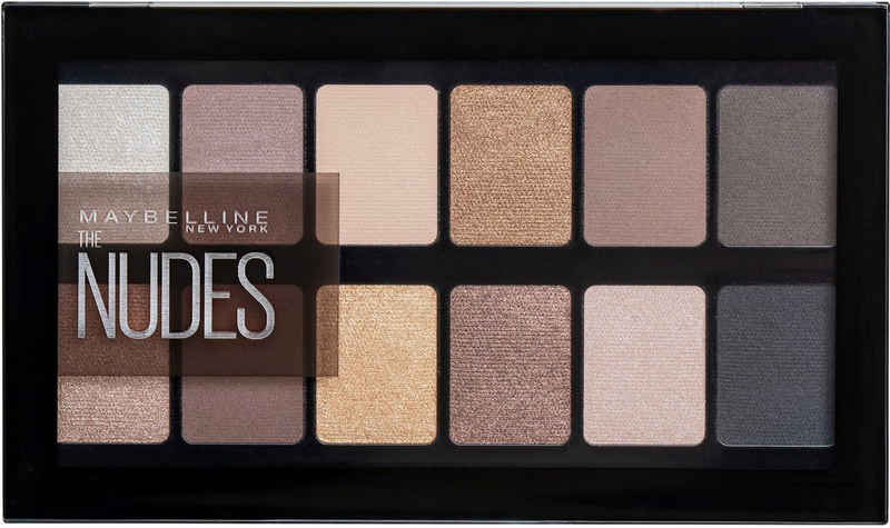 MAYBELLINE NEW YORK Lidschatten-Palette The Nudes