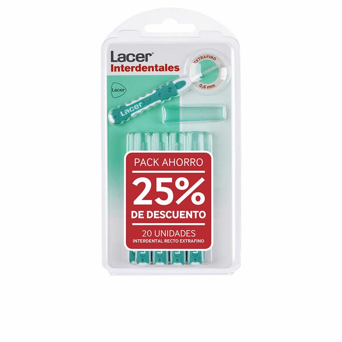 LACER Interdentalbürsten EXTRAFEINES ECKIGES INTERDENTAL