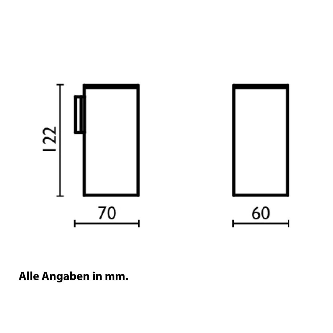 CHRIS BERGEN Zahnputzbecher Zahnbürstenbecher Zahnbürstenhalter Halter zum Schrauben, in Chrom