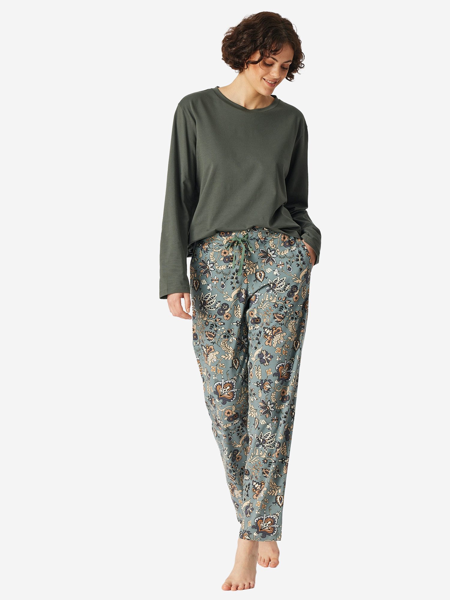 Schiesser Pyjamahose Mix & Relax schlaf-hose günstig online kaufen