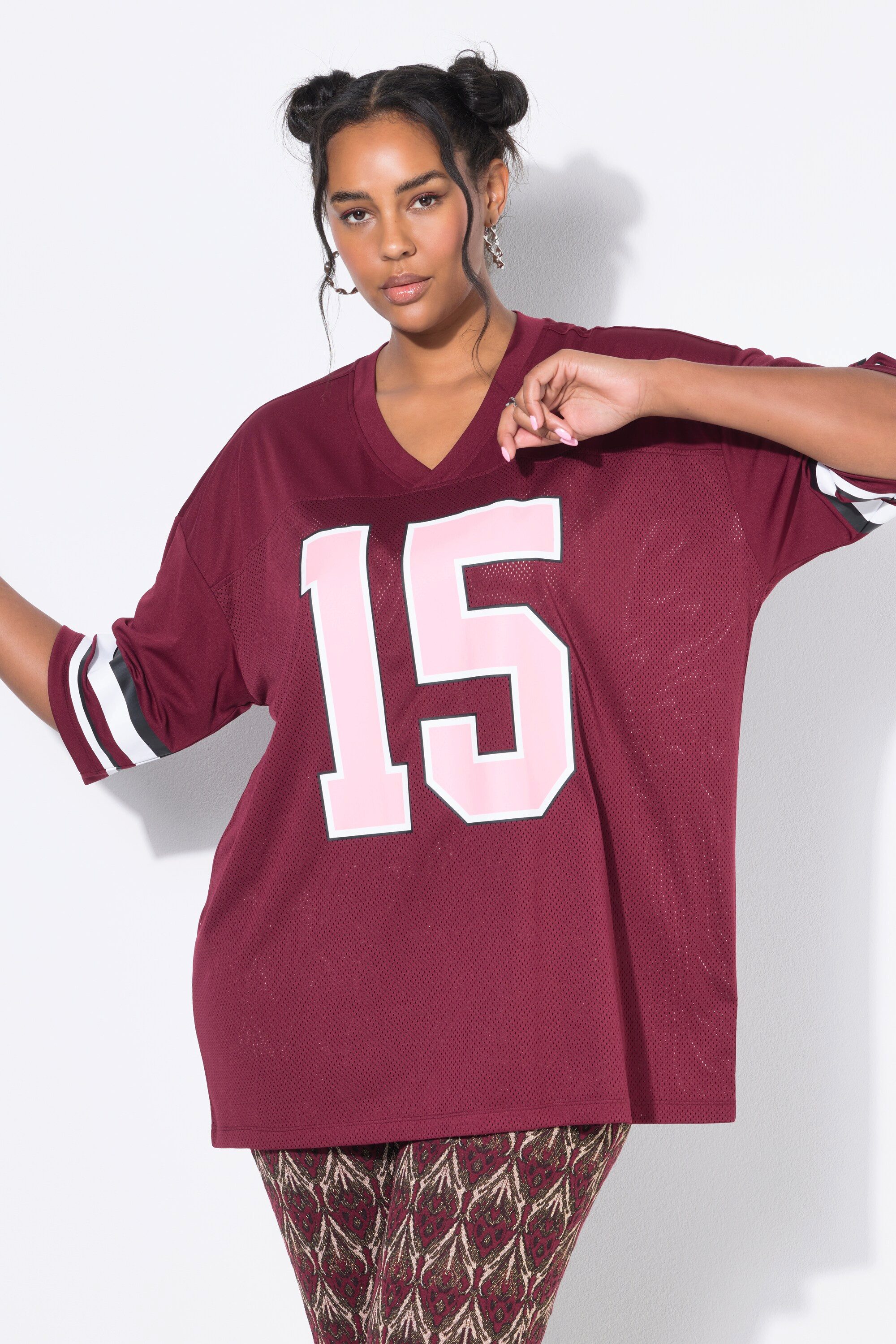 Studio Untold T-Shirt Trikot oversized Meshjersey günstig online kaufen