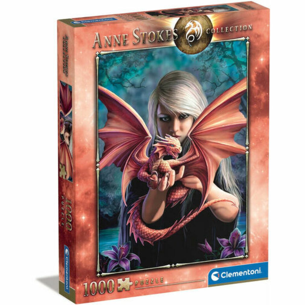 Puzzle Anne Stokes Drachenkind-Puzzle 1000 Teile
