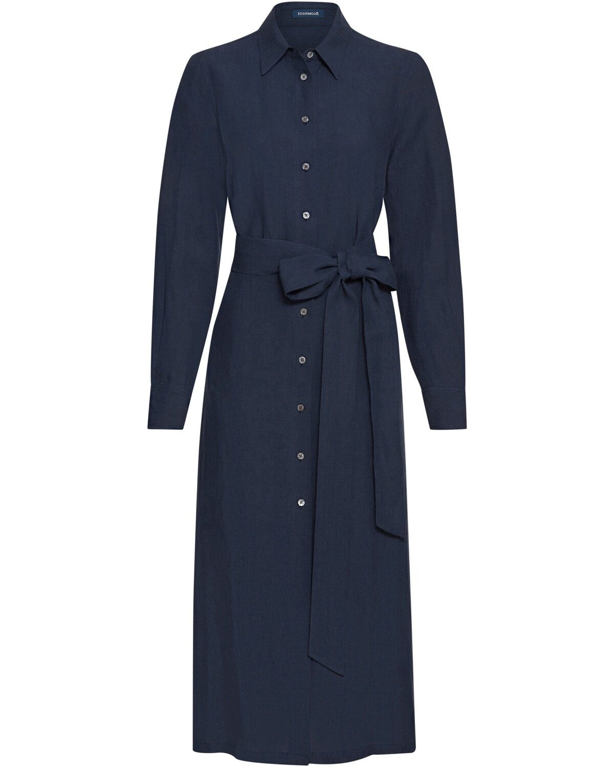 Highmoor Midikleid Leinenkleid günstig online kaufen