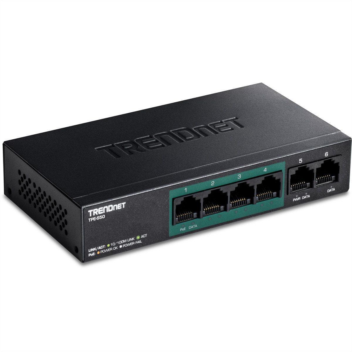 TPE-S50 6-Port PoE Switch 10/100Mbps 60W Netzwerk-Switch