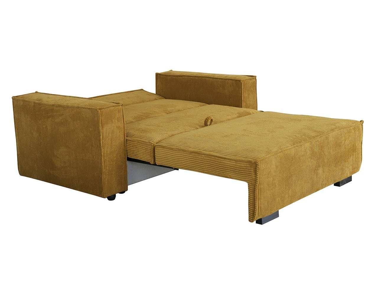 Schlaffunktion Poso Schlafsofa und Polstersofa inkl. 05 Sitzer Viva III, Kissen, Star mit MIRJAN24 3 Wohnlandschaft Bettkasten,