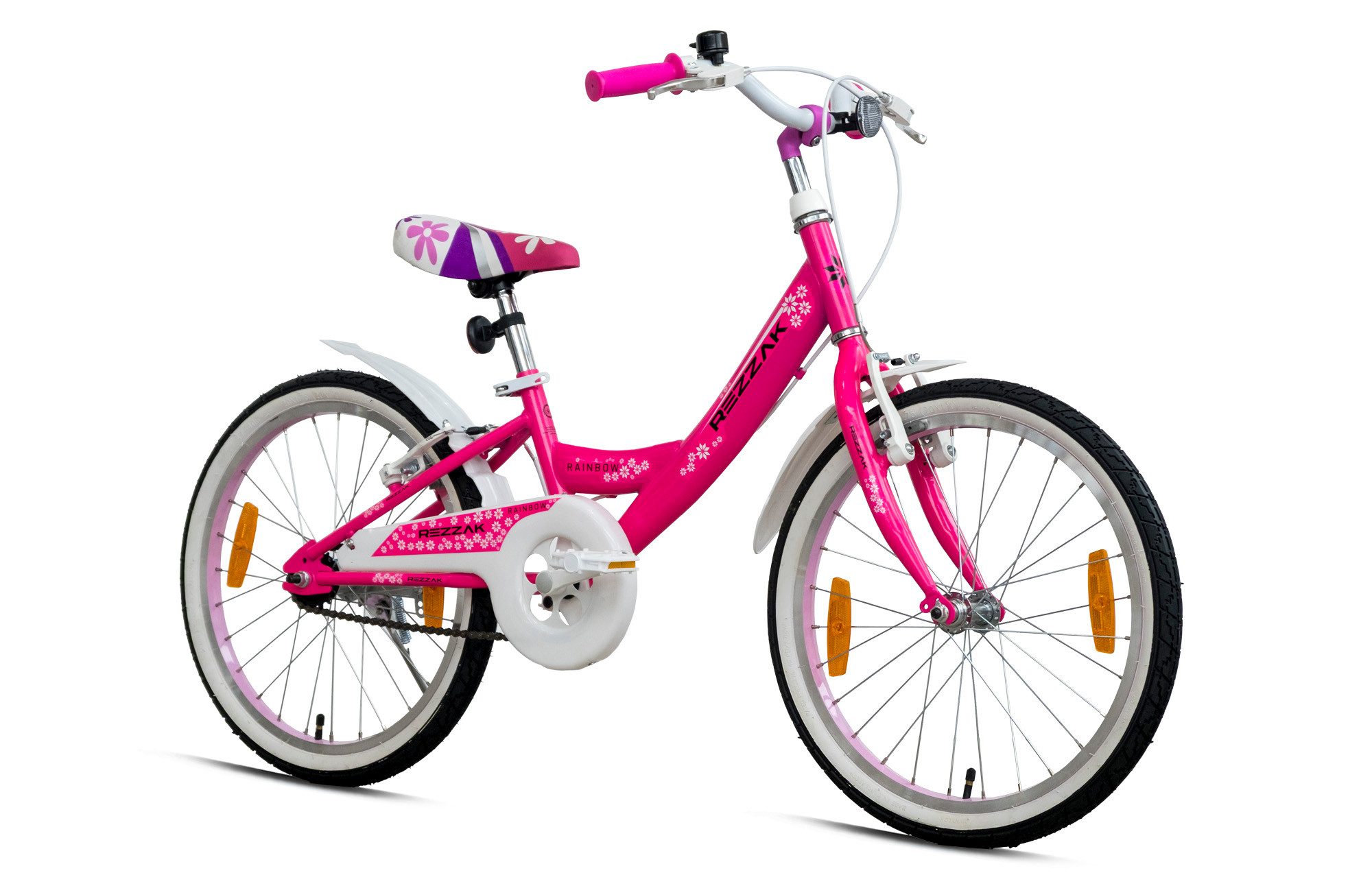Kinderfahrrad 20 Zoll Fahrrad Mädchenfahrrad Rücktrittbremse Pink