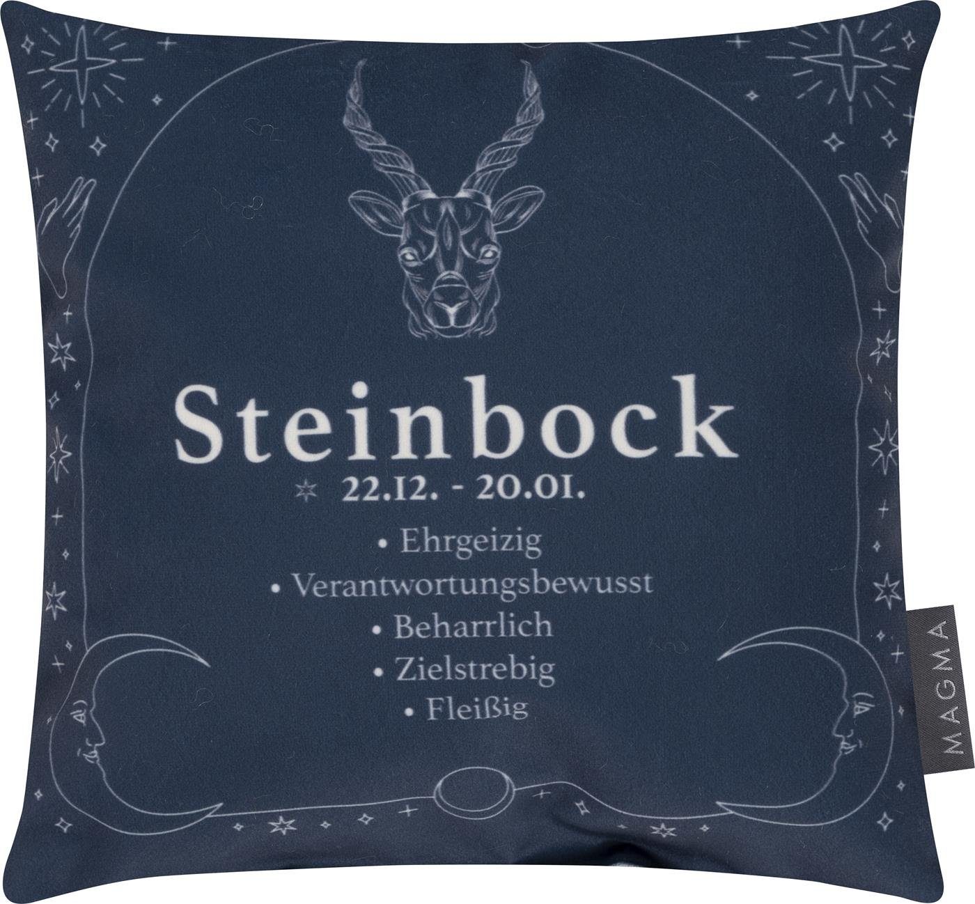 Magma Heimtex Dekokissen Sternzeichen Minikissen 25x25 Eigenschaften Geschenk Tierkreiszeichen, beidseitig bedruckt, Sternzeichen, Tierkreiszeichen, Eigenschaften