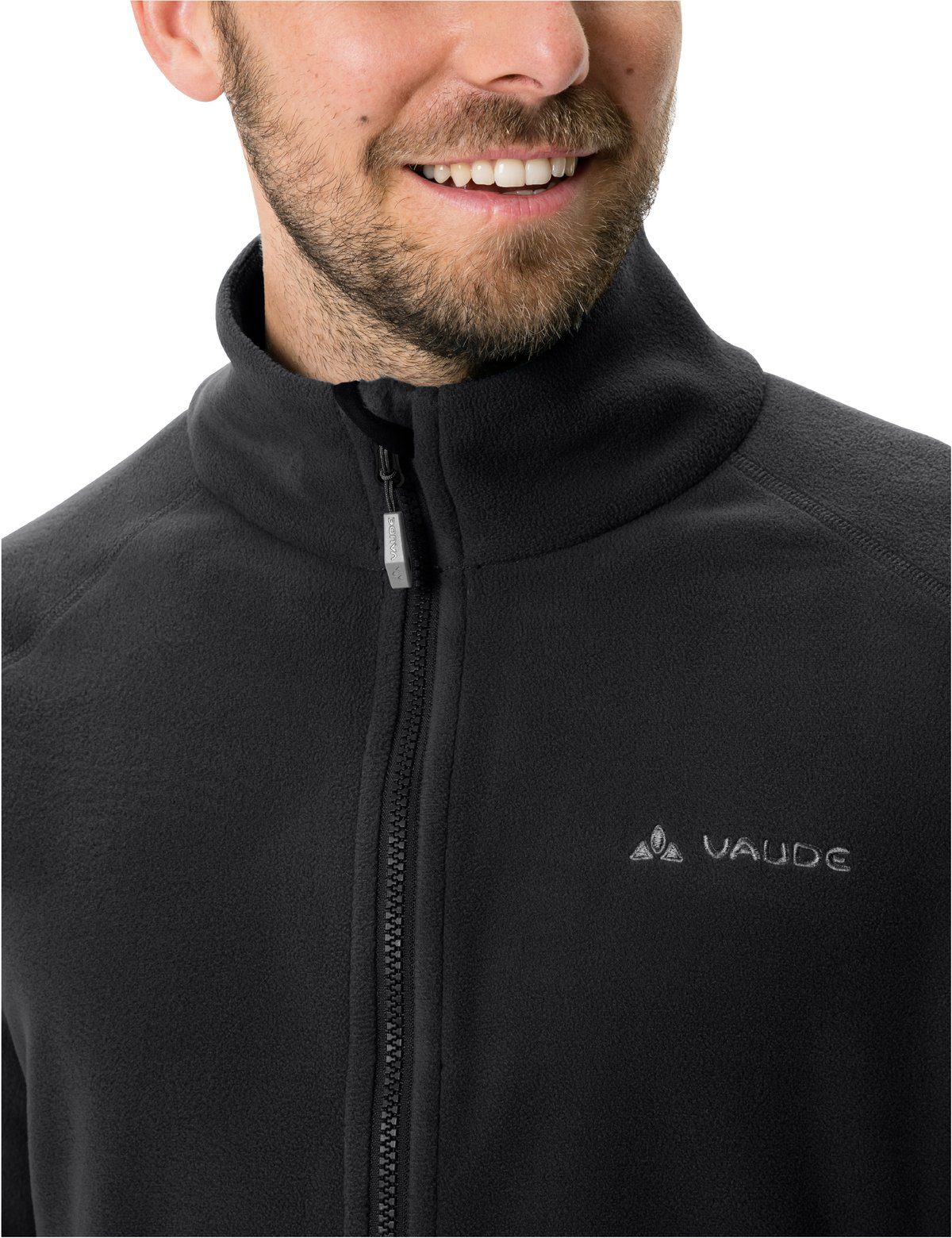 VAUDE Outdoorjacke Men's Rosemoor Fleece Jacket Klimaneutral kompensiert black (1-St) II