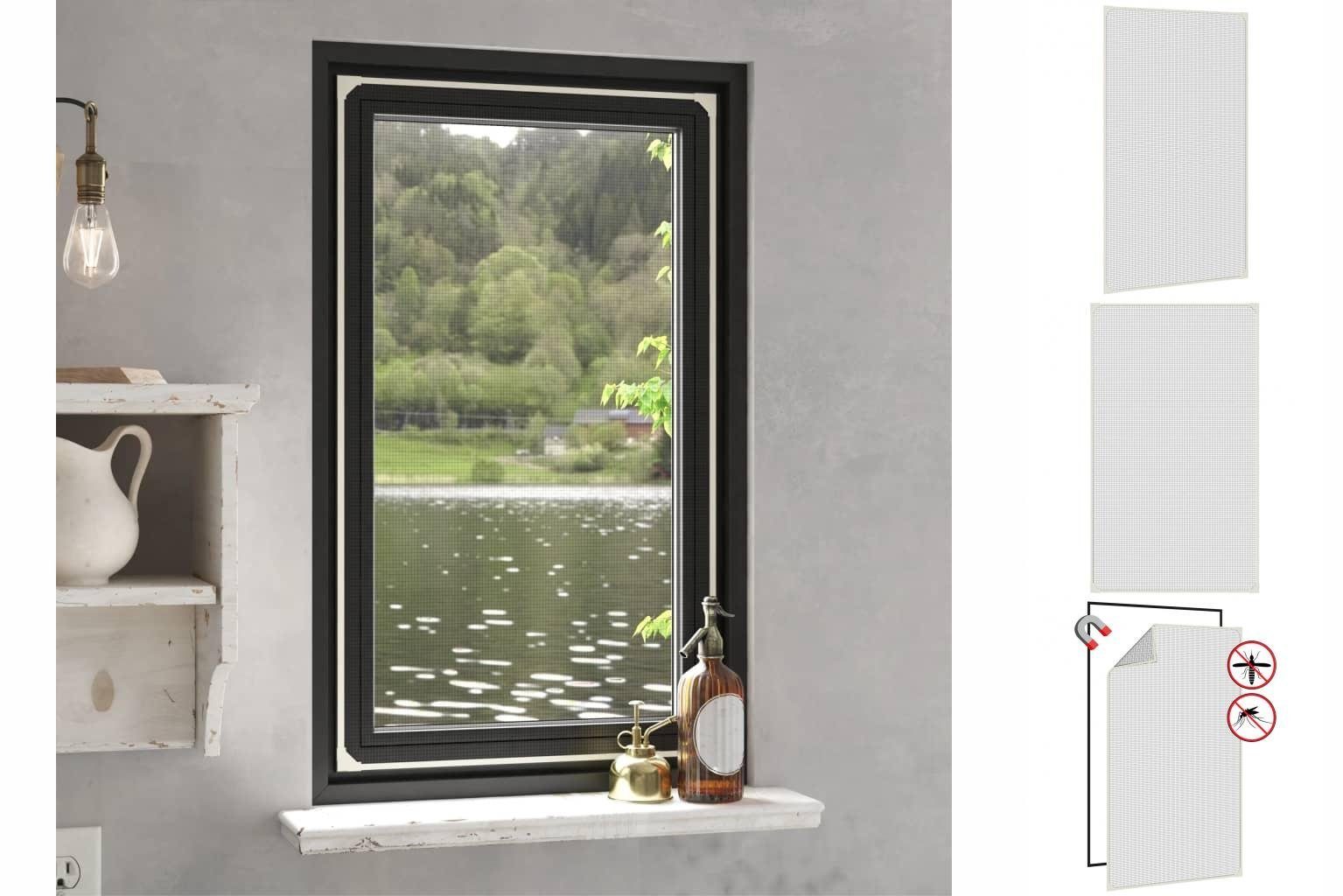 vidaXL Insektenschutz-Vorhang Magnet-Insektenschutz für Fenster