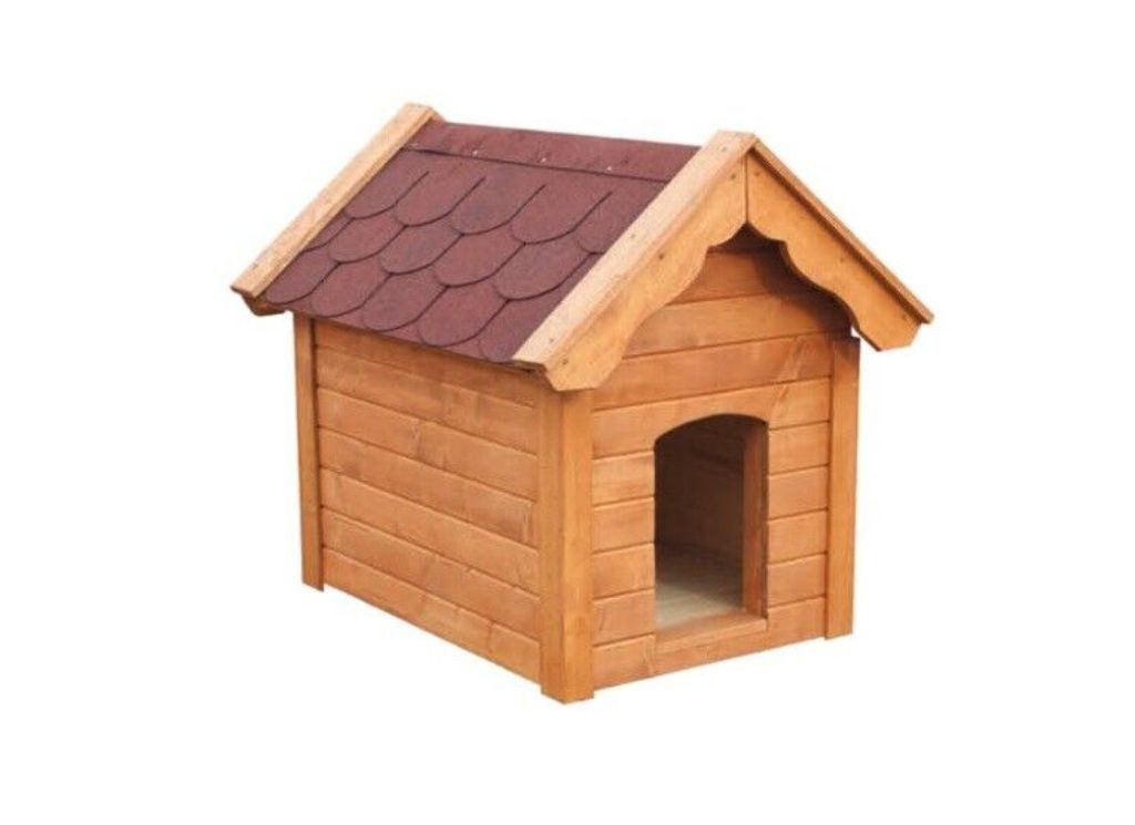 JVmoebel Hundehütte Holzhaus Hund Echtes Holz Hülzhütten für Hunde Dog Sofort, Made in Europa
