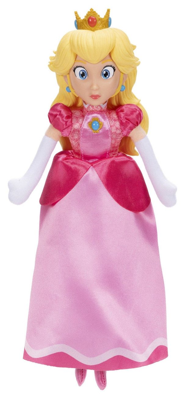 Jakks Pacific Plüschfigur Der Super Mario Galaxy Film Plüschfigur Princess Peach 23 cm