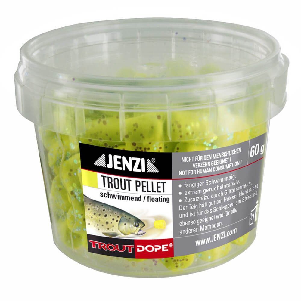 Kunstköder Jenzi Forellenteig Trout Pellets knetbar