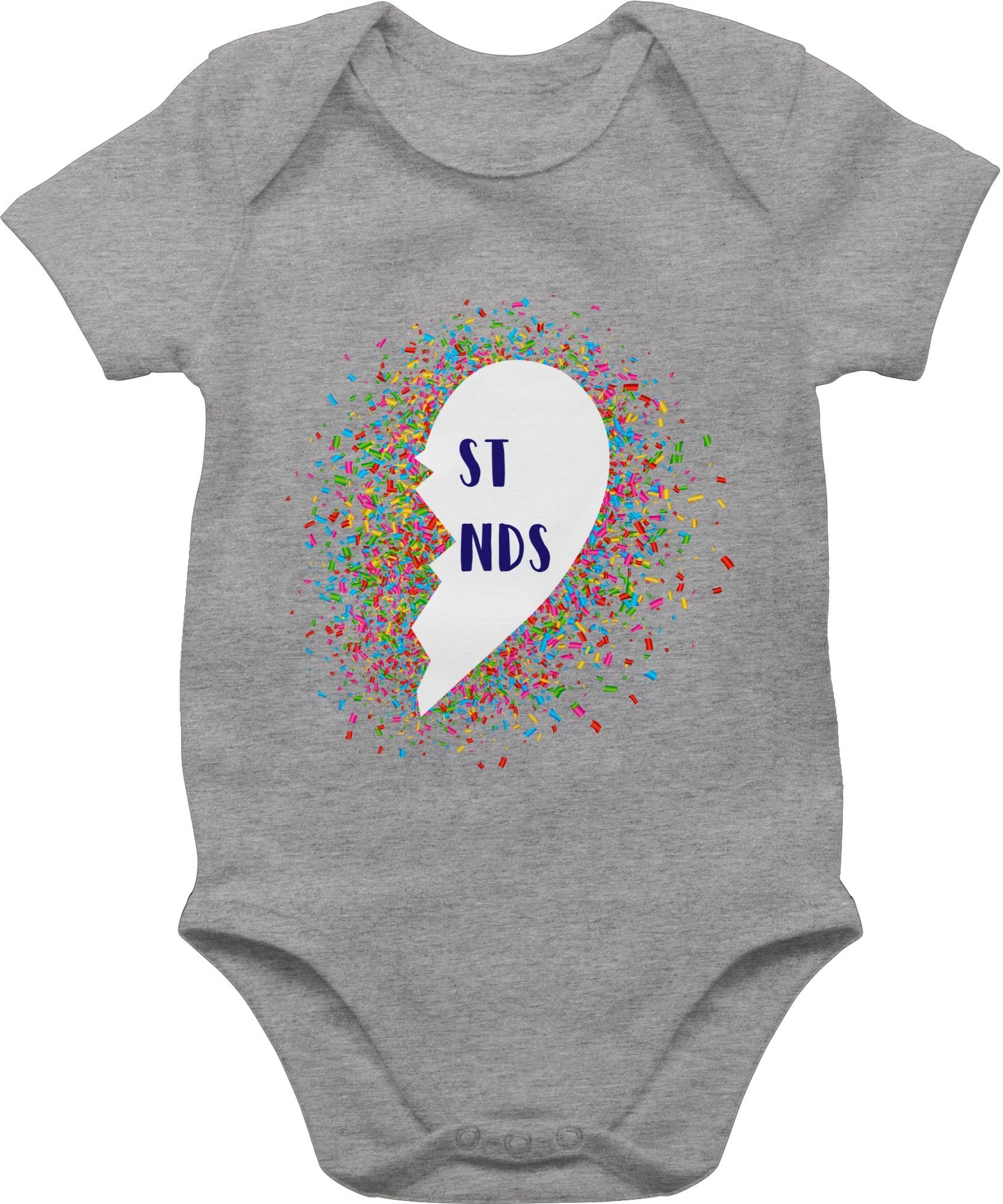 Shirtracer Shirtbody best friends Konfetti Teil 2 PartnerLook