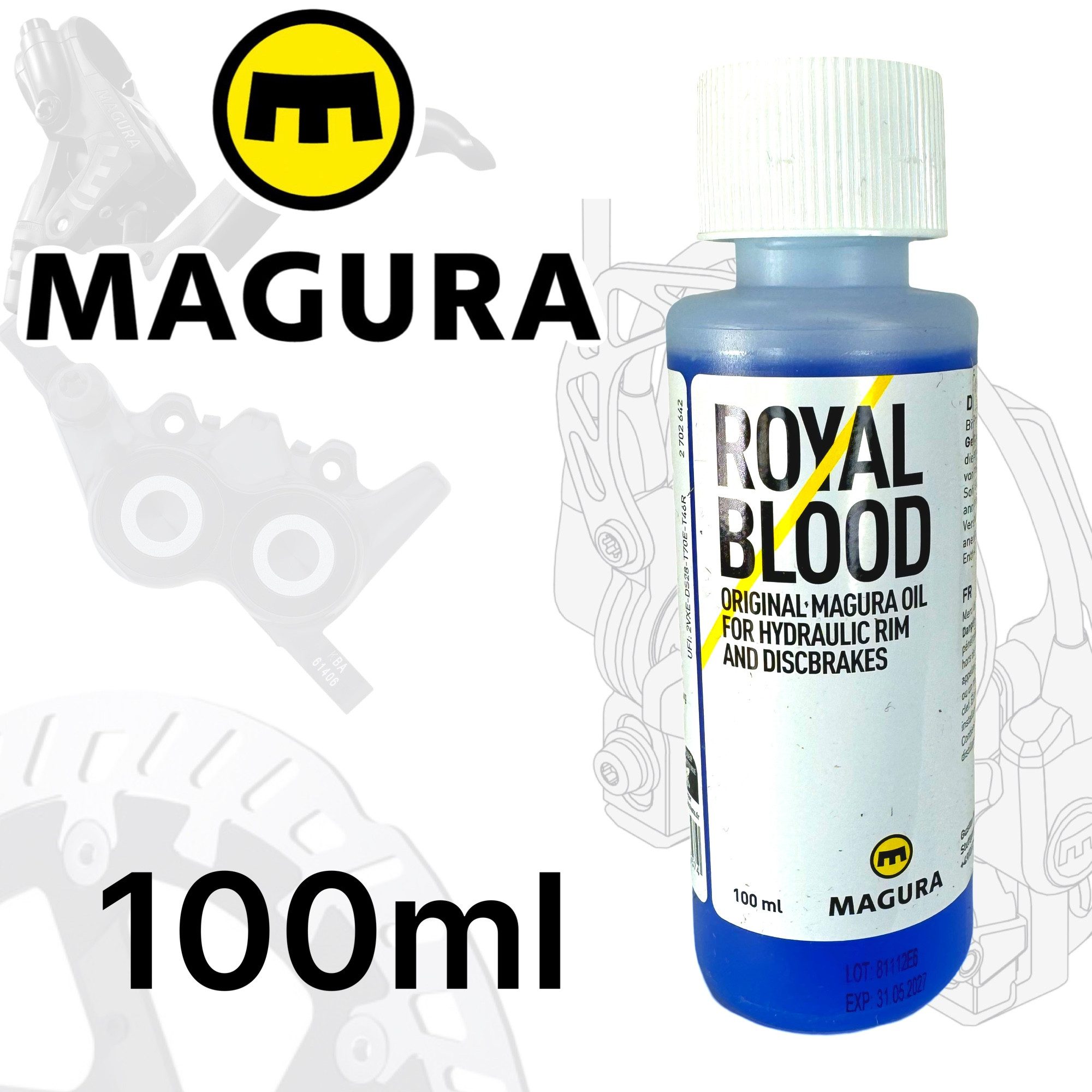 Felgenbremse Magura Royal Blood für Hydraulische Felgen/ Scheibenbremsen Mineralöl