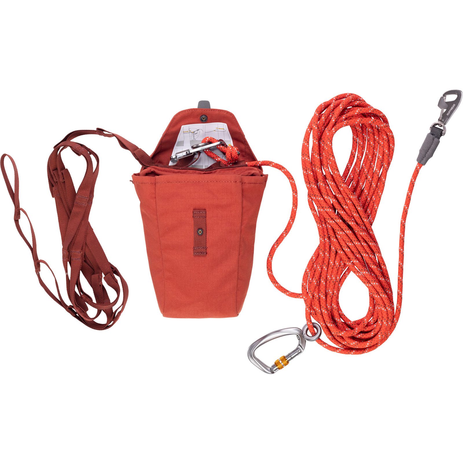 Ruffwear Hundeleine KNOT-A-HITCH™ 40211-609, Intuitive Befestigungssystem, speziell fürs Camping entwickelt