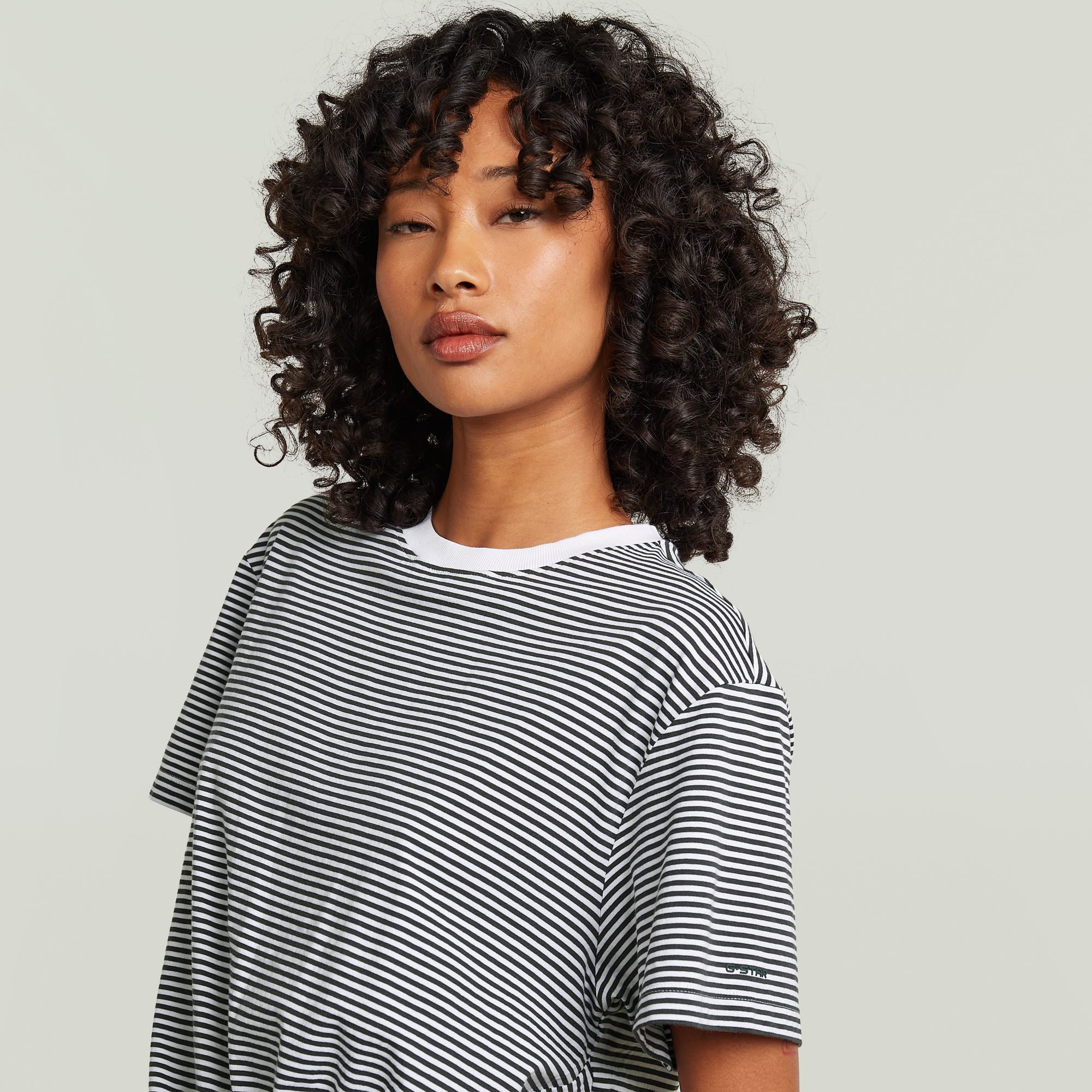 G-STAR T-Shirt Relaxed Knot mit Knotendetail, Rundhalsform – Bild 3 von 5