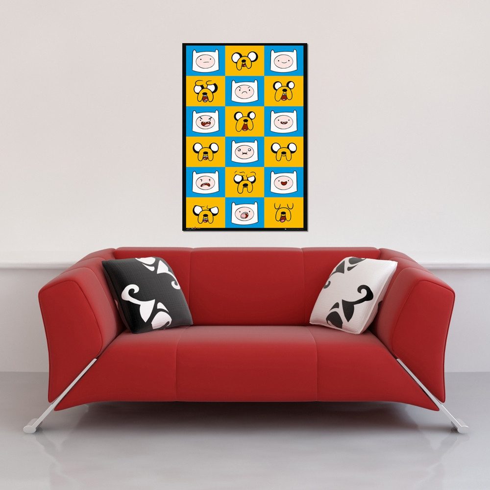 Poster Adventure Time - Poster - Expressions