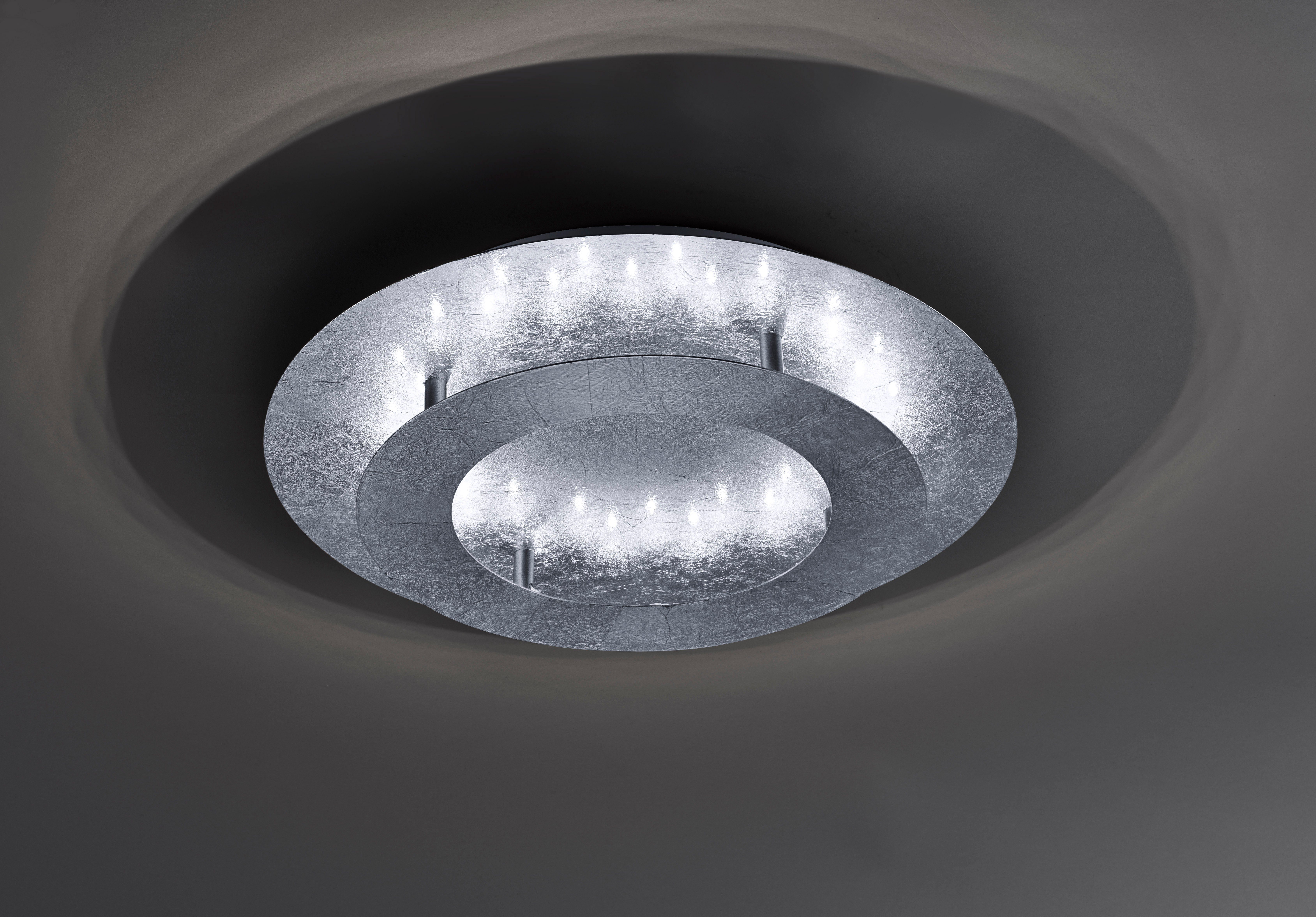 Paul Neuhaus fest LED NEVIS, integriert, Deckenleuchte LED Warmweiß